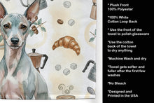 Load image into Gallery viewer, American Hairless Terrier Coffee Bar Kitchen Towel