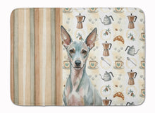 Load image into Gallery viewer, American Hairless Terrier Coffee Bar Memory Foam Kitchen Mat