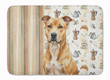 Load image into Gallery viewer, Fawn American Staffordshire Terrier Coffee Bar Memory Foam Kitchen Mat