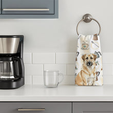 Load image into Gallery viewer, Anatolian Shepherd Dog Coffee Bar Kitchen Towel