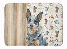 Load image into Gallery viewer, Blue Heeler Australian Cattle Dog Coffee Bar Memory Foam Kitchen Mat