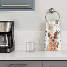 Load image into Gallery viewer, Red Heeler Australian Cattle Dog Coffee Bar Kitchen Towel