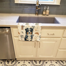 Load image into Gallery viewer, Black Australian Shepherd Coffee Bar Kitchen Towel