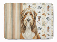Load image into Gallery viewer, Brown Bearded Collie Coffee Bar Memory Foam Kitchen Mat