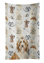 Load image into Gallery viewer, Fawn Bearded Collie Coffee Bar Kitchen Towel