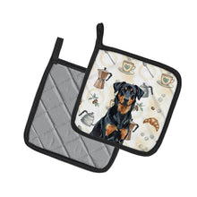 Load image into Gallery viewer, Beauceron Coffee Bar Pair of Pot Holders