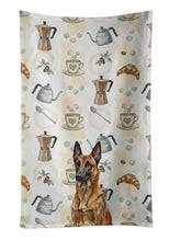 Load image into Gallery viewer, Mahogany Belgian Malinois Coffee Bar Kitchen Towel