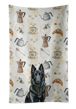 Load image into Gallery viewer, Belgian Sheepdog Groenendael Coffee Bar Kitchen Towel