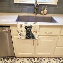 Load image into Gallery viewer, Black Russian Terrier Coffee Bar Kitchen Towel
