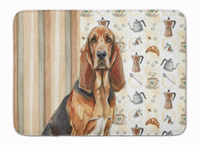 Load image into Gallery viewer, Liver and Tan Bloodhound Coffee Bar Memory Foam Kitchen Mat