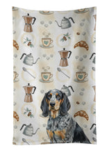 Load image into Gallery viewer, Bluetick Coonhound Coffee Bar Kitchen Towel