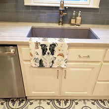 Load image into Gallery viewer, Border Collie Coffee Bar Kitchen Towel