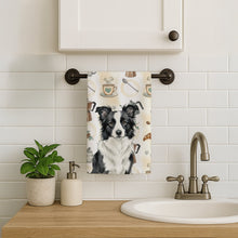 Load image into Gallery viewer, Border Collie Coffee Bar Kitchen Towel