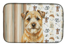 Load image into Gallery viewer, Wheaten Border Terrier Coffee Bar Dish Drying Mat