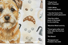 Load image into Gallery viewer, Wheaten Border Terrier Coffee Bar Kitchen Towel