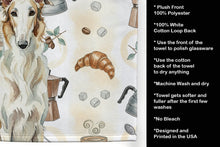 Load image into Gallery viewer, Borzoi Coffee Bar Kitchen Towel