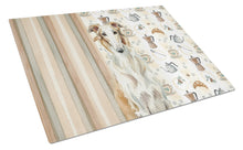 Load image into Gallery viewer, Borzoi Coffee Bar Glass Cutting Board
