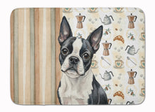 Load image into Gallery viewer, Boston Terrier Coffee Bar Memory Foam Kitchen Mat