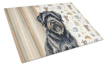 Load image into Gallery viewer, Bouvier des Flandres Coffee Bar Glass Cutting Board