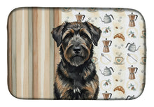 Load image into Gallery viewer, Brindle Bouvier des Flandres Coffee Bar Dish Drying Mat