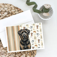 Load image into Gallery viewer, Brindle Bouvier des Flandres Coffee Bar Greeting Cards Pack of 8