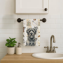 Load image into Gallery viewer, Gray Bouvier des Flandres Coffee Bar Kitchen Towel