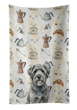 Load image into Gallery viewer, Gray Bouvier des Flandres Coffee Bar Kitchen Towel