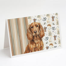 Load image into Gallery viewer, Boykin Spaniel Coffee Bar Greeting Cards Pack of 8
