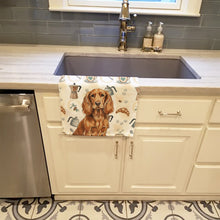 Load image into Gallery viewer, Boykin Spaniel Coffee Bar Kitchen Towel