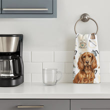 Load image into Gallery viewer, Boykin Spaniel Coffee Bar Kitchen Towel
