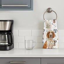 Load image into Gallery viewer, Bracco Italiano Coffee Bar Kitchen Towel