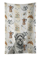Load image into Gallery viewer, Gray Briard Coffee Bar Kitchen Towel