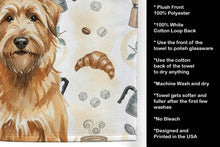 Load image into Gallery viewer, Tawny Briard Coffee Bar Kitchen Towel