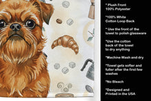 Load image into Gallery viewer, Belge Brussels Griffon Coffee Bar Kitchen Towel