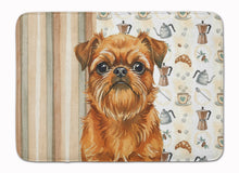 Load image into Gallery viewer, Belge Brussels Griffon Coffee Bar Memory Foam Kitchen Mat