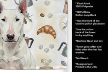 Load image into Gallery viewer, White Bull Terrier Coffee Bar Kitchen Towel