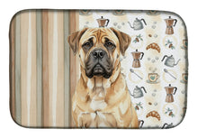 Load image into Gallery viewer, Bullmastiff Coffee Bar Dish Drying Mat
