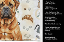 Load image into Gallery viewer, Red Bullmastiff Coffee Bar Kitchen Towel