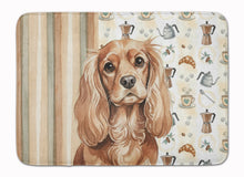Load image into Gallery viewer, Ruby Cavalier Spaniel Coffee Bar Memory Foam Kitchen Mat