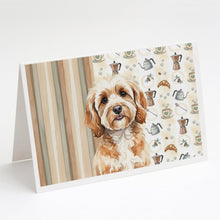 Load image into Gallery viewer, Cavapoo Coffee Bar Greeting Cards Pack of 8