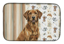Load image into Gallery viewer, Chesapeake Bay Retriever Coffee Bar Dish Drying Mat