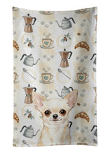 Load image into Gallery viewer, Cream Chihuahua Coffee Bar Kitchen Towel
