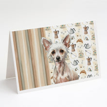 Load image into Gallery viewer, Hairless Chinese Crested Coffee Bar Greeting Cards Pack of 8