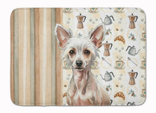 Load image into Gallery viewer, Hairless Chinese Crested Coffee Bar Memory Foam Kitchen Mat