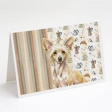 Load image into Gallery viewer, Hairless Palomino Chinese Crested Coffee Bar Greeting Cards Pack of 8
