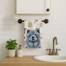 Load image into Gallery viewer, Blue Chow Chow Coffee Bar Kitchen Towel