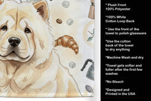 Load image into Gallery viewer, Cream Chow Chow Coffee Bar Kitchen Towel