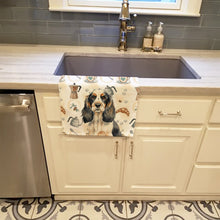 Load image into Gallery viewer, Parti Cocker Spaniel Coffee Bar Kitchen Towel