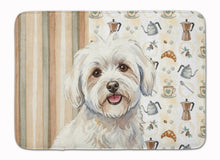 Load image into Gallery viewer, Coton de Tulear Coffee Bar Memory Foam Kitchen Mat