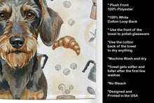 Load image into Gallery viewer, Wirehaired Wild Boar Dachshund Coffee Bar Kitchen Towel